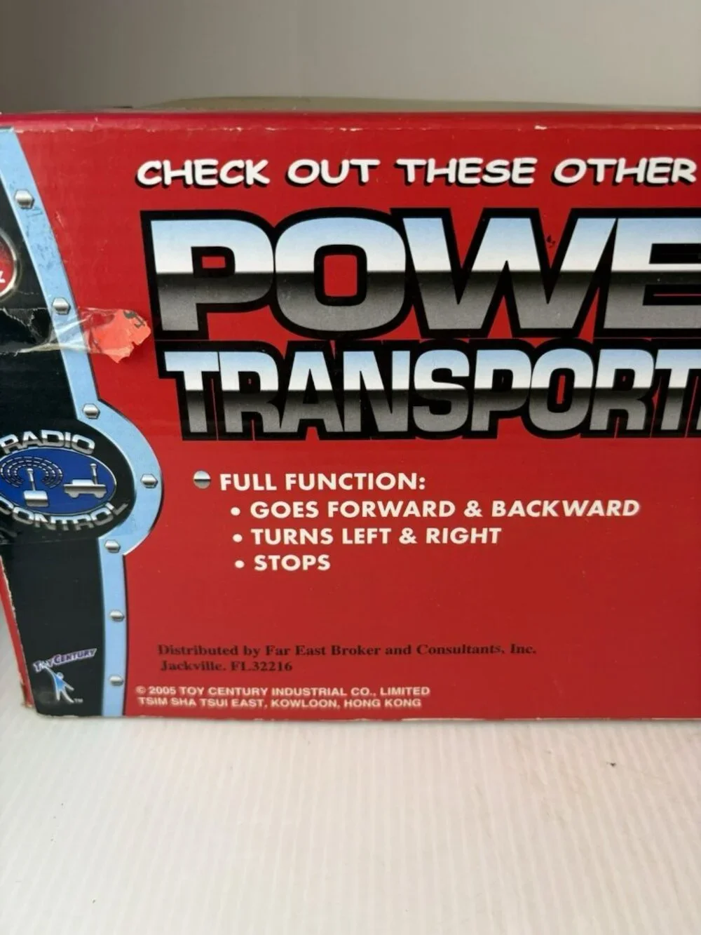 Vtg NIB Power Transporter Food Lion Truck Remote Control R/C 18 Wheeler Semi 24